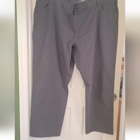 NWT Carhartt Rugged Flex Relaxed Fit Gray Work Pants Size 54 x 32 - Picture 6 of 6